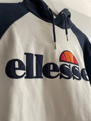 Sudadera Ellesse Azul y Blanca