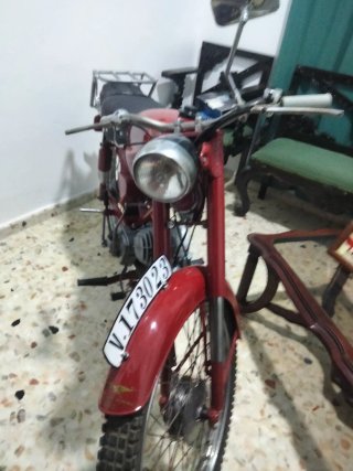 Moto Guzzi Cardelino 73cc 1966 Roja