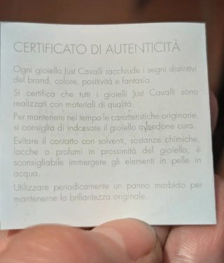 Orecchini Just Cavalli Serpente in acciaio