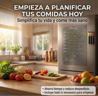 Pizarra semanal para nevera