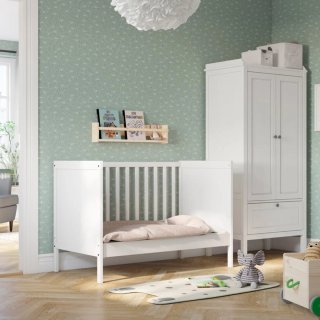 Cuna SUNDVIK IKEA con colchón y cubrecolchon