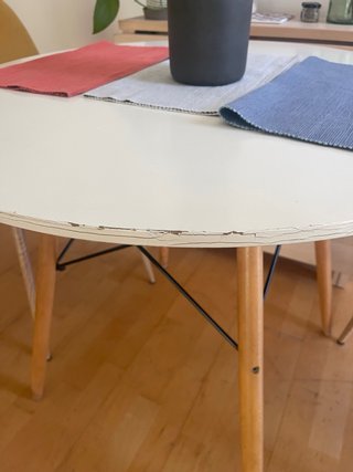 Mesa redonda comedor 80 cm