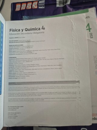 Física y Química, 4 ESO, Secundaria, De otra ma...