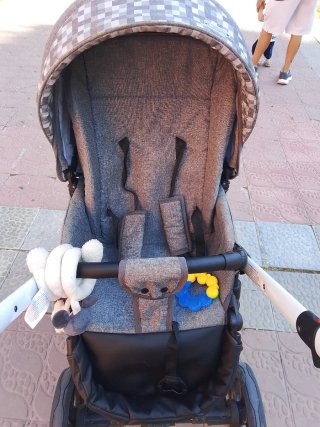 Carrito de bebé silla paseo y capazo