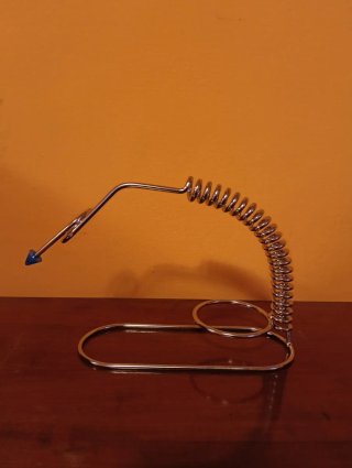 Portabottiglie spirale acciaio