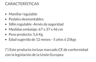 Triciclo Gyro Olmitos Gris