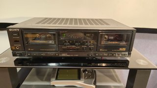 DOBLE PLETINA CASETE DECK SONY TC-WR610