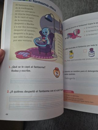 Comprensión lectora, 1o Primaria Fichas de trabajo