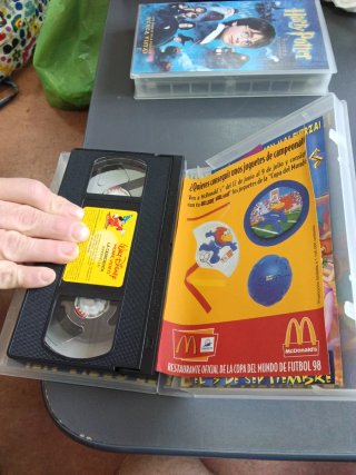 VHS La Cenicienta Disney Clásicos Español