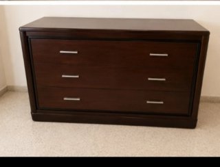 Dormitorio completo madera wengué