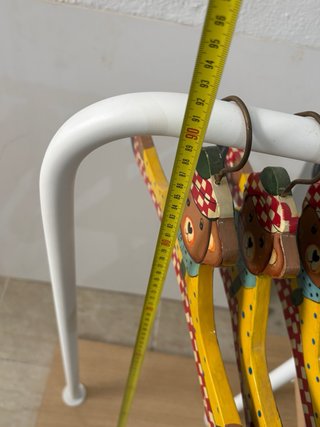 Perchero Infantil con Estantería y 4 Perchas