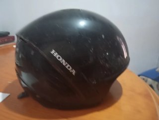 Casco Moto Honda Negro