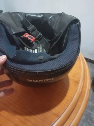 Casco Moto Honda Negro