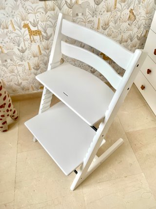 Silla Stokke Trona Blanca