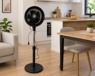 Ventilador de Pie 70W 25,4cm 3 Velocidades