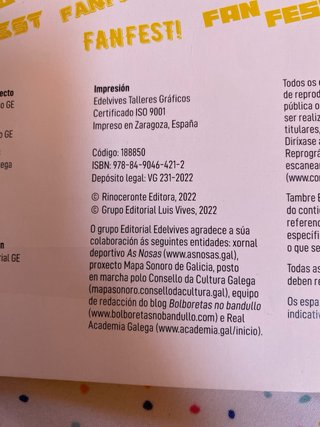 Proxecto: FanFest. Lingua Galega e Literatura 5...