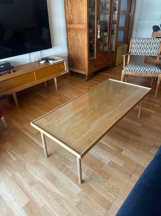 Mesa Zara Home cristal a medida