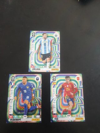 Adrenalyn XL Mundial Holo Messi Mbappé Pedri
