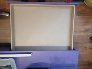 Cama litera 90 con escritorio y cajones
