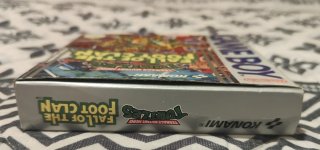 Turtles Fall of the Foot Clan game boy