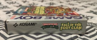 Turtles Fall of the Foot Clan game boy