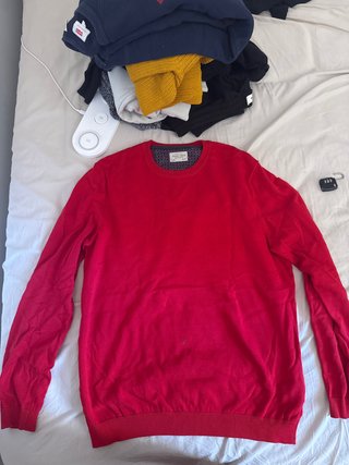 Jersey Rojo Talla L