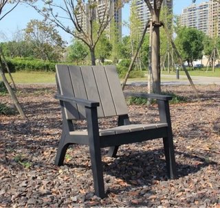 Chillvert Conjunto de Jardin de Resina Siros, Gris