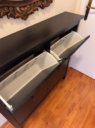 Mueble Zapatero IKEA Hemnes Negro