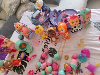 Lote Bebés Llorones Casa Accesorios