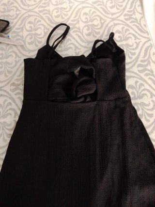 Vestido Bershka negro