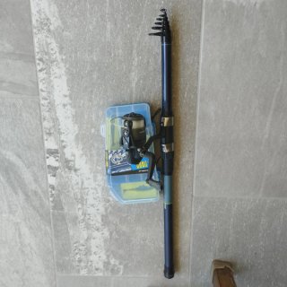 Kit Caña + Carrete Pesca UFISH 350