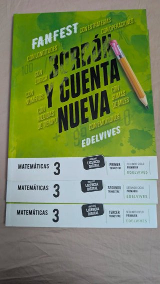 Matemáticas 3, Segundo Ciclo Primaria, FanFest