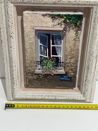 Cuadro original pintado en Montmartre