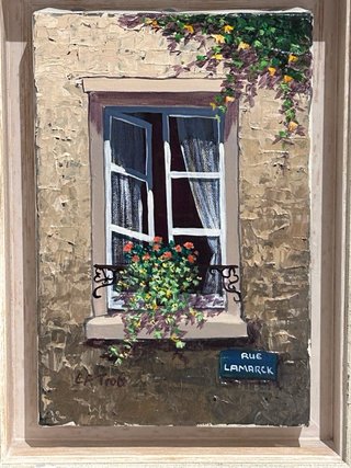 Cuadro original pintado en Montmartre