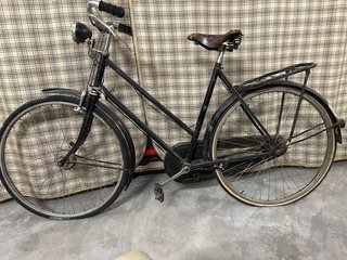 Bicicleta Clásica Humber Raleigh Negra