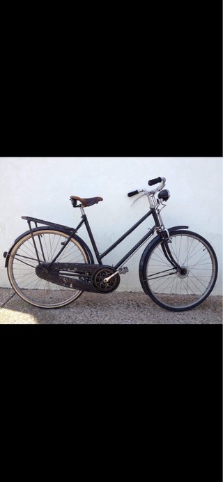 Bicicleta Clásica Humber Raleigh Negra