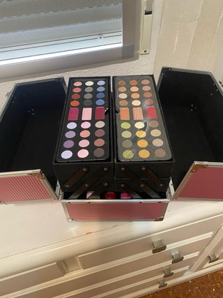 Maletín de Maquillaje MYA COSMETICA Rosa