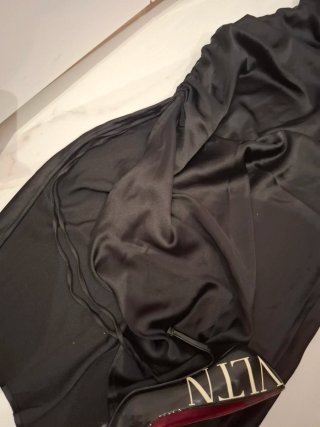 Vestido Zara Negro Largo