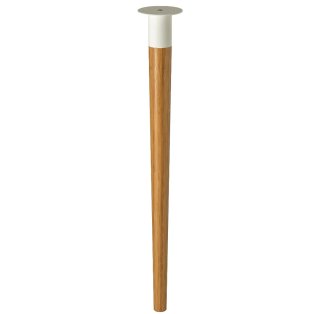 2 Patas de Mueble Ikea Hilver Bambú Metal