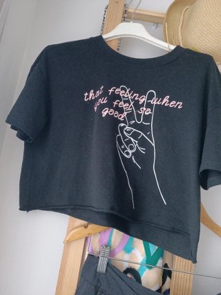 Lote camiseta y pantalón negro
