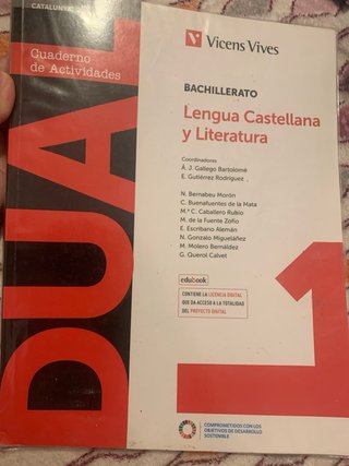 Lengua castellana y literatura 1 Bachillerato :...