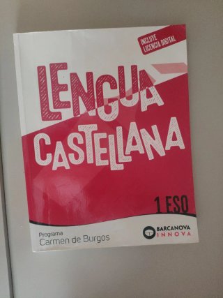 Lengua castellana 1 ESO Carmen de Burgos Barcanova