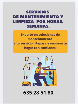 Limpieza y manitas (multiservicios)