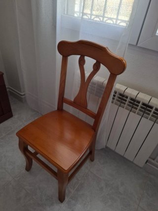 Dormitorio completo nogal económico