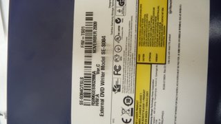 DVD Externo Samsung Slim SC-SO84C Azul