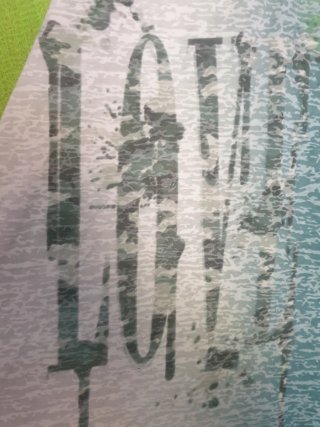 Top lungo bianco e verde