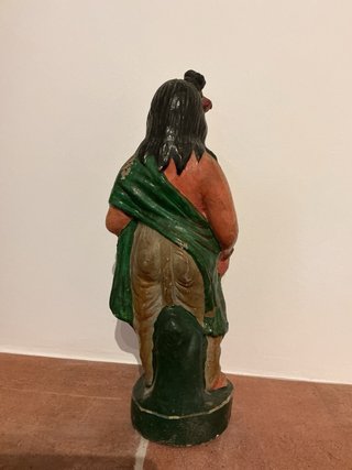 Figura hindú antigua vintage piedra