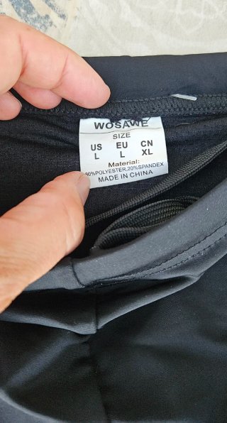 Culotte mujer ciclismo negro rosa talla L