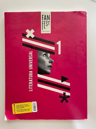 Literatura universal 1, Bachillerato