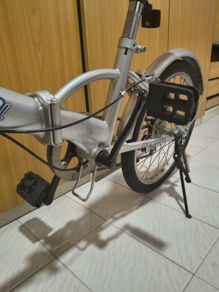 Bicicleta Plegable Romester Plata